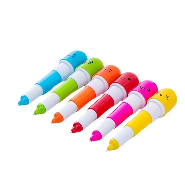 Mini Smiling Face Capsule Pen - Mini Smiling Face Capsule Pen - Image 1 of 8