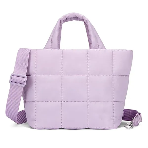 Puffy Crossbody Tote Bag - Puffy Crossbody Tote Bag - Image 4 of 6