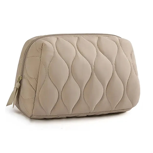 Quilted Travel Makeup Bag - Quilted Travel Makeup Bag - Image 5 of 5