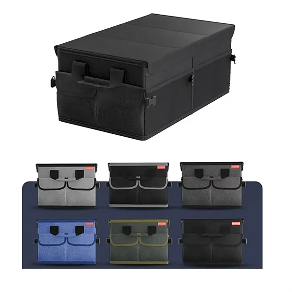 Foldable Car Trunk Organizer - Foldable Car Trunk Organizer - Image 2 of 3