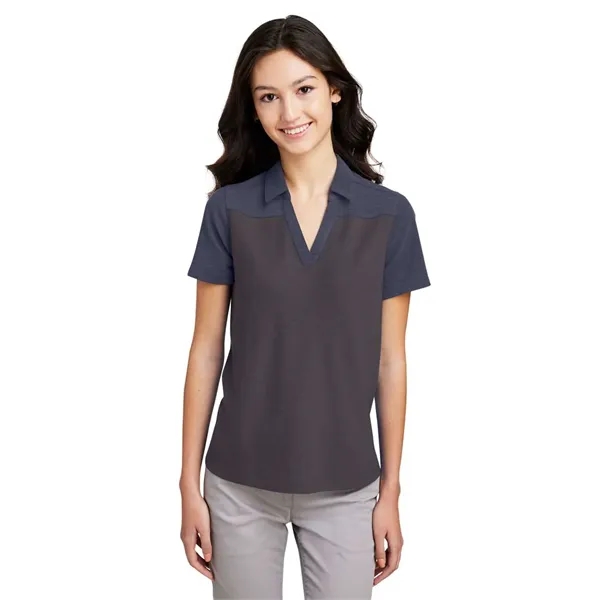CORE365 Women's Fusion ChromaSoft™ Colorblock Polo - CORE365 Women's Fusion ChromaSoft™ Colorblock Polo - Image 8 of 14