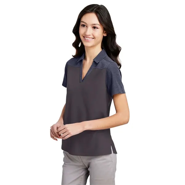 CORE365 Women's Fusion ChromaSoft™ Colorblock Polo - CORE365 Women's Fusion ChromaSoft™ Colorblock Polo - Image 9 of 14