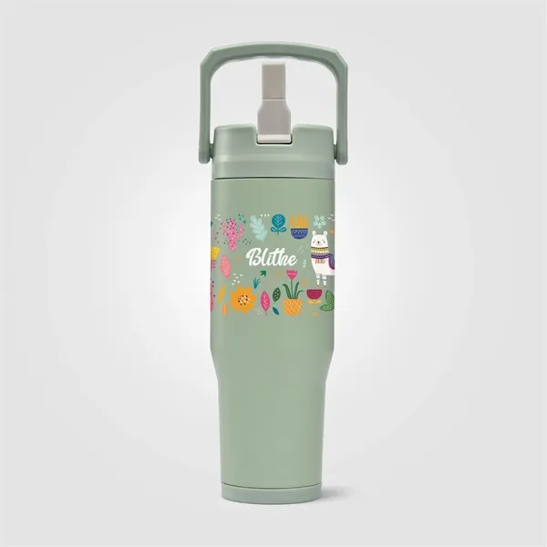 Polar Duo - 32 oz. Stainless Steel Tumbler - ColorJet - Polar Duo - 32 oz. Stainless Steel Tumbler - ColorJet - Image 9 of 14