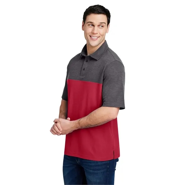 CORE365 Men's Fusion ChromaSoft™ Colorblock Polo - CORE365 Men's Fusion ChromaSoft™ Colorblock Polo - Image 6 of 6