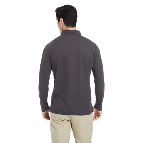 CORE365 Men's Fusion ChromaSoft™ Long Sleeve Pique Polo - CORE365 Men's Fusion ChromaSoft™ Long Sleeve Pique Polo - Image 5 of 11