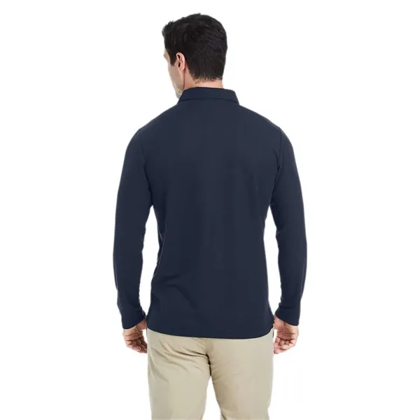 CORE365 Men's Fusion ChromaSoft™ Long Sleeve Pique Polo - CORE365 Men's Fusion ChromaSoft™ Long Sleeve Pique Polo - Image 9 of 11