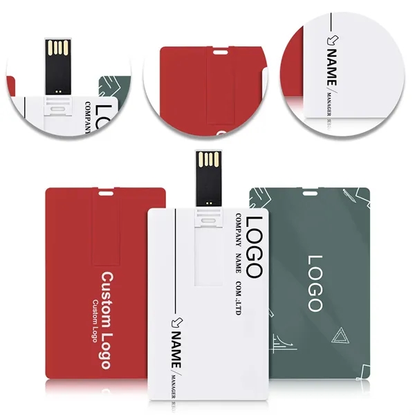 Company Business Card USB Flash Drive - Company Business Card USB Flash Drive - Image 0 of 1
