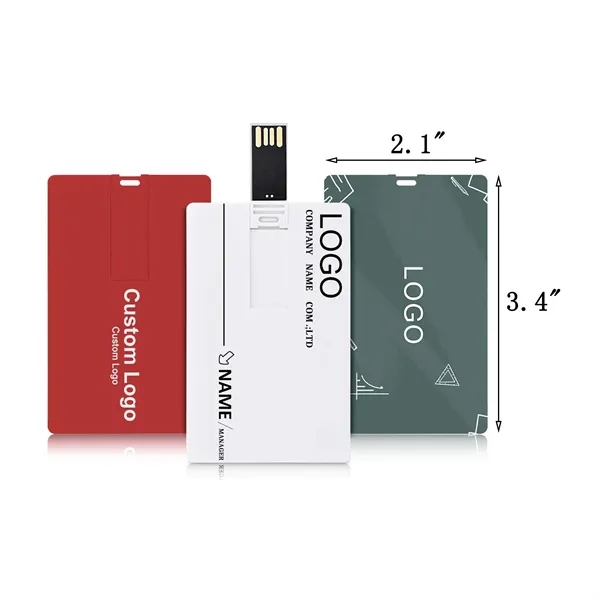 Company Business Card USB Flash Drive - Company Business Card USB Flash Drive - Image 1 of 1