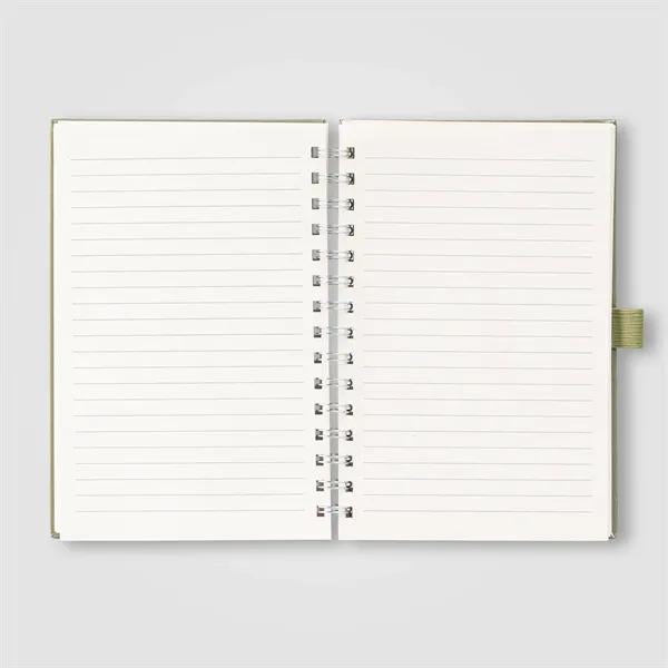 Terra Recycled Cover Spiral A5 Notebook & Reborn Pen Set - Terra Recycled Cover Spiral A5 Notebook & Reborn Pen Set - Image 5 of 6
