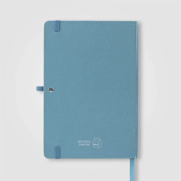 Terra Recycled Carton Hard Cover A5 Notebook & Reborn Pen - Terra Recycled Carton Hard Cover A5 Notebook & Reborn Pen - Image 7 of 7