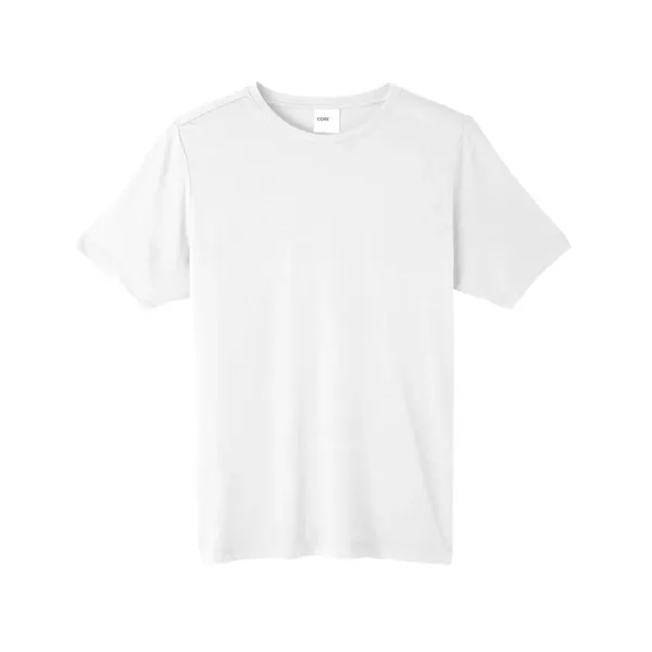 CORE365 Unisex Tall Fusion ChromaSoft™ Performance T-Shirt - CORE365 Unisex Tall Fusion ChromaSoft™ Performance T-Shirt - Image 8 of 9