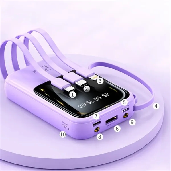 20000Mah Wireless Power Bank - 20000Mah Wireless Power Bank - Image 1 of 5