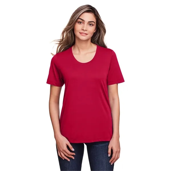 CORE365 Women's Fusion ChromaSoft™ Performance T-Shirt - CORE365 Women's Fusion ChromaSoft™ Performance T-Shirt - Image 20 of 35