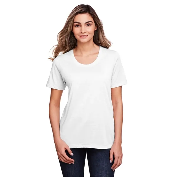 CORE365 Women's Fusion ChromaSoft™ Performance T-Shirt - CORE365 Women's Fusion ChromaSoft™ Performance T-Shirt - Image 34 of 35