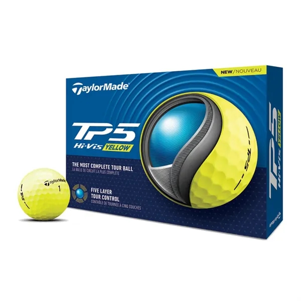 TaylorMade TP5 Golf Balls with Custom Imprints - TaylorMade TP5 Golf Balls with Custom Imprints - Image 1 of 1
