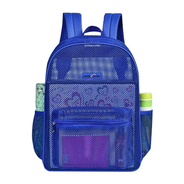 Semi Transparent Mesh Backpack - Semi Transparent Mesh Backpack - Image 2 of 3
