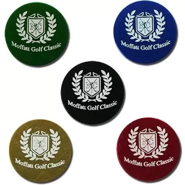 Aluminum Engraved Golf Ball Marker - Aluminum Engraved Golf Ball Marker - Image 0 of 0
