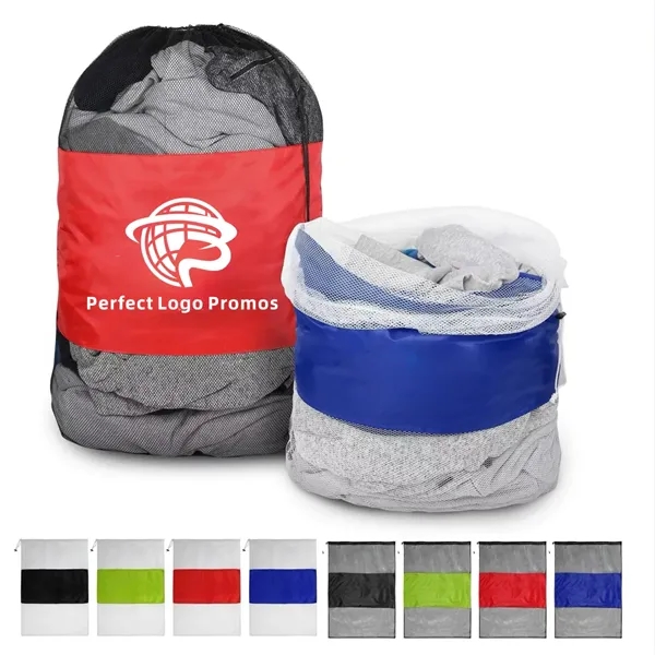 Large Capacity Mesh Laundry Bag - Large Capacity Mesh Laundry Bag - Image 0 of 4