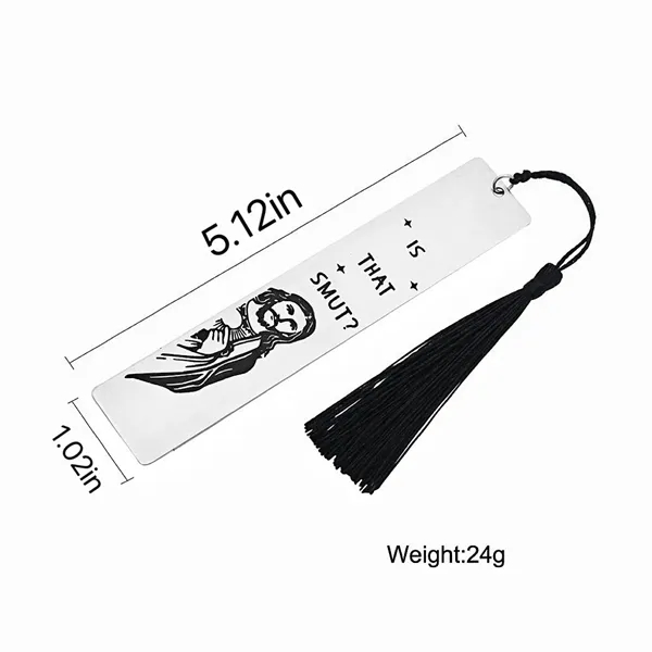 Artistic Engraving Custom Memorial Metal Bookmark - Artistic Engraving Custom Memorial Metal Bookmark - Image 1 of 4