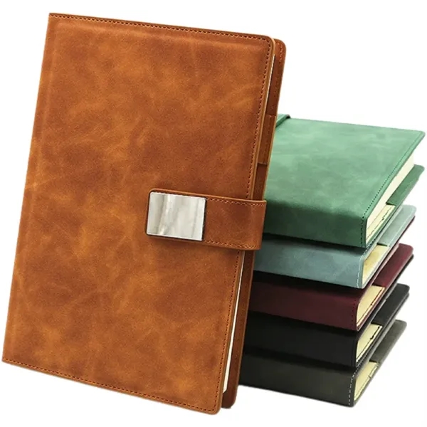 Leather Creative Notebook Student Planner Business Memo Pad - Leather Creative Notebook Student Planner Business Memo Pad - Image 1 of 7