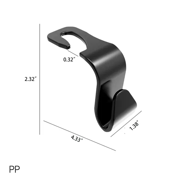 Car Seat Headrest Hook Organizer For Bag Purse Grocery Stora - Car Seat Headrest Hook Organizer For Bag Purse Grocery Stora - Image 1 of 4