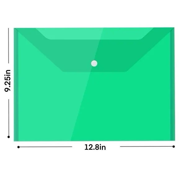 Transparent PP Envelope Document Bag - Transparent PP Envelope Document Bag - Image 1 of 4