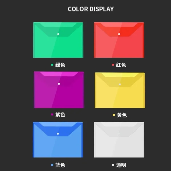 Transparent PP Envelope Document Bag - Transparent PP Envelope Document Bag - Image 4 of 4