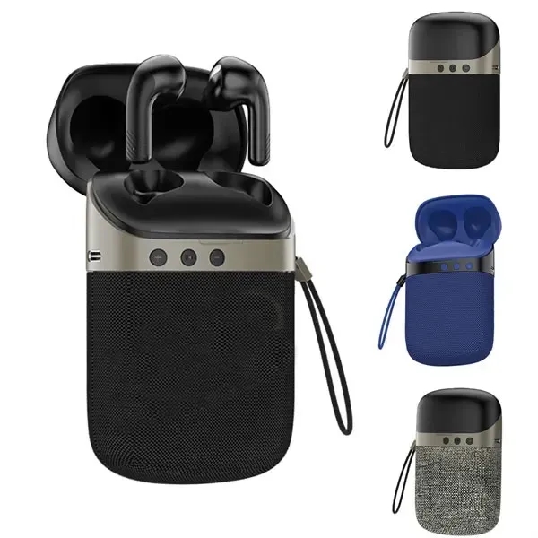 Portable 2 In 1 Speaker Noise Reduction Headphones - Portable 2 In 1 Speaker Noise Reduction Headphones - Image 0 of 4