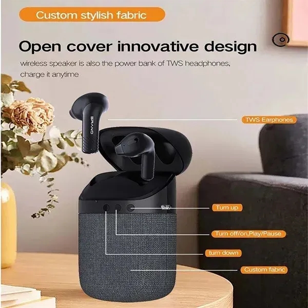 Portable 2 In 1 Speaker Noise Reduction Headphones - Portable 2 In 1 Speaker Noise Reduction Headphones - Image 2 of 4