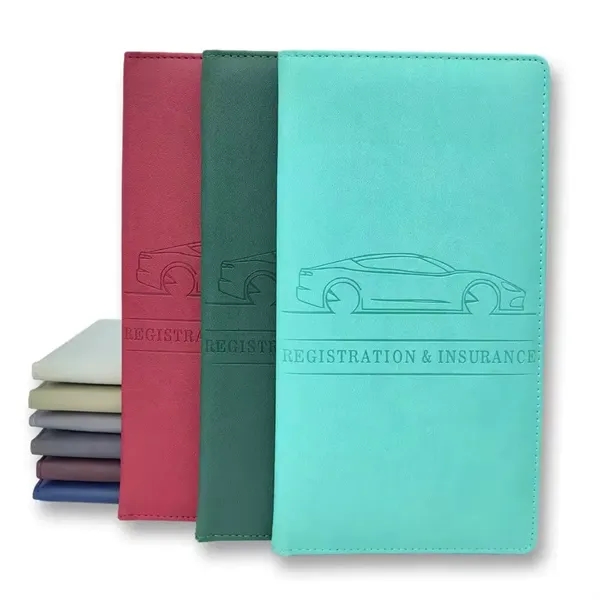Leather Car Registration And Insurance Holder - Leather Car Registration And Insurance Holder - Image 0 of 12