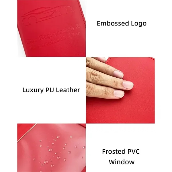Leather Car Registration And Insurance Holder - Leather Car Registration And Insurance Holder - Image 12 of 12