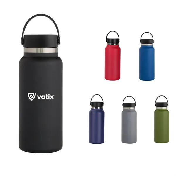 32oz Stainless Steel Vacuum Insulated Bottle - 32oz Stainless Steel Vacuum Insulated Bottle - Image 0 of 4