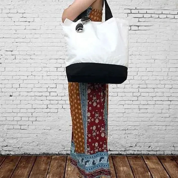 Large Canvas Tote Bag - Large Canvas Tote Bag - Image 2 of 6