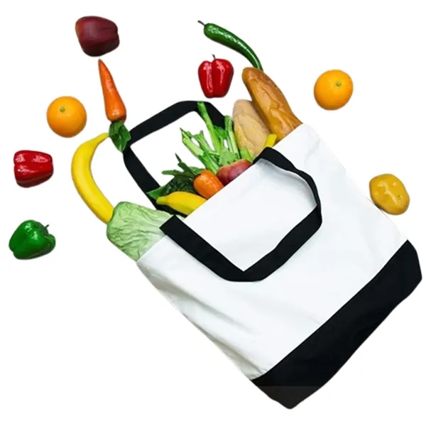 Large Canvas Tote Bag - Large Canvas Tote Bag - Image 3 of 6