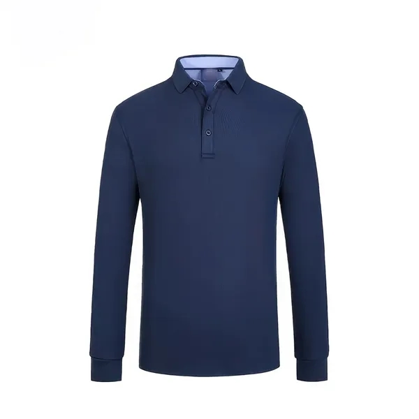Long Sleeve Polo Shirts - Long Sleeve Polo Shirts - Image 1 of 4