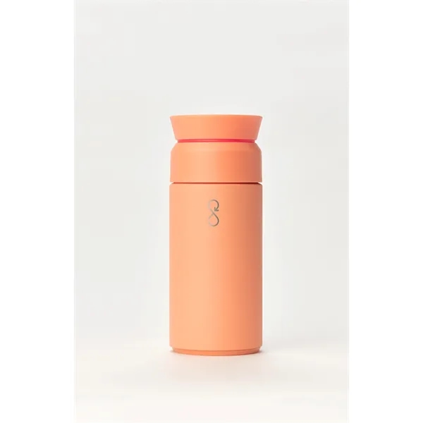 12oz Brew Flask - Stainless Steel Insulated Coffee Cup - 12oz Brew Flask - Stainless Steel Insulated Coffee Cup - Image 0 of 2