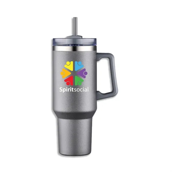 Big Traveler 40 oz Stainless Steel Tumbler - Big Traveler 40 oz Stainless Steel Tumbler - Image 2 of 40
