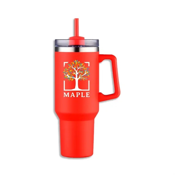 Big Traveler 40 oz Stainless Steel Tumbler - Big Traveler 40 oz Stainless Steel Tumbler - Image 6 of 40