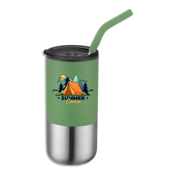 Sipster 16 oz Stainless Steel Tumbler - Sipster 16 oz Stainless Steel Tumbler - Image 1 of 15
