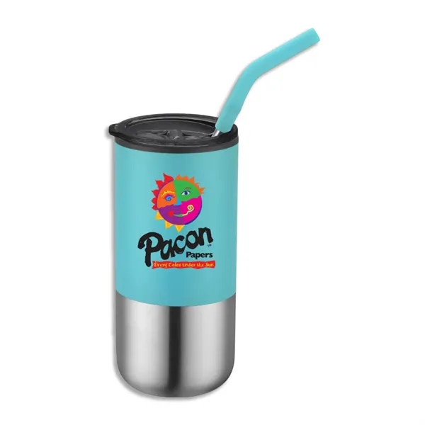 Sipster 16 oz Stainless Steel Tumbler - Sipster 16 oz Stainless Steel Tumbler - Image 3 of 15
