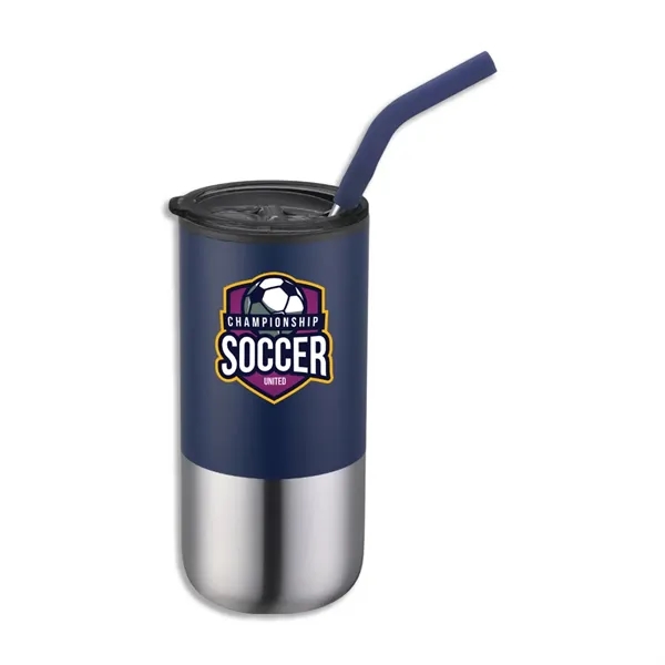 Sipster 16 oz Stainless Steel Tumbler - Sipster 16 oz Stainless Steel Tumbler - Image 4 of 15