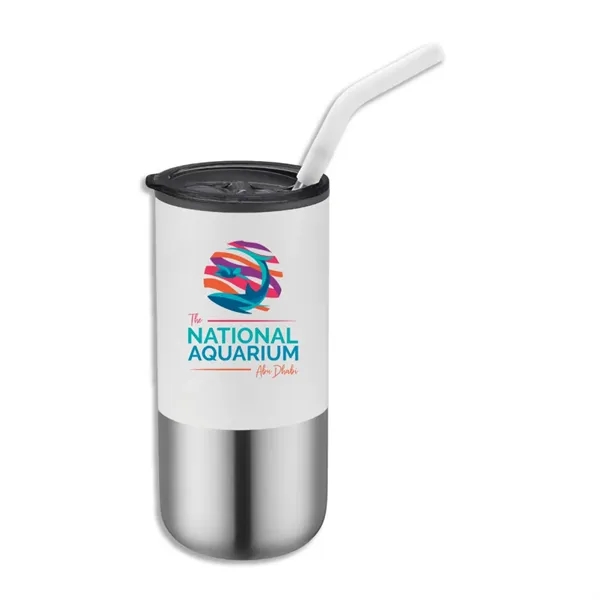 Sipster 16 oz Stainless Steel Tumbler - Sipster 16 oz Stainless Steel Tumbler - Image 6 of 15
