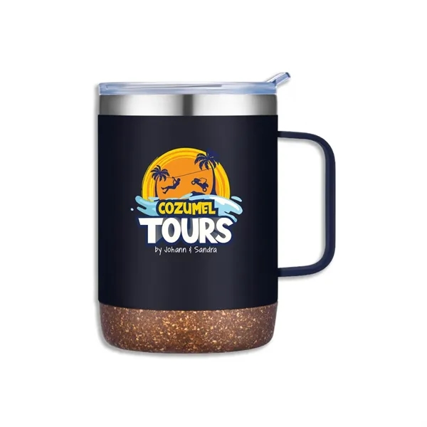 Cork Mate 12 oz Stainless Steel Camp Mug - Cork Mate 12 oz Stainless Steel Camp Mug - Image 1 of 13