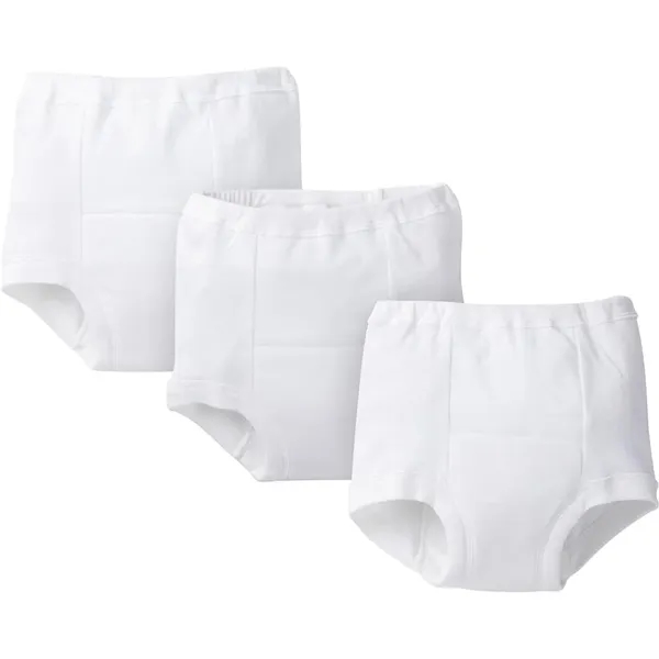 3-Pack White Training Pants - 3-Pack White Training Pants - Image 0 of 2