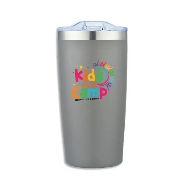 Frosted Sip-N-Go 20 oz Stainless Steel Tumbler - Frosted Sip-N-Go 20 oz Stainless Steel Tumbler - Image 1 of 15