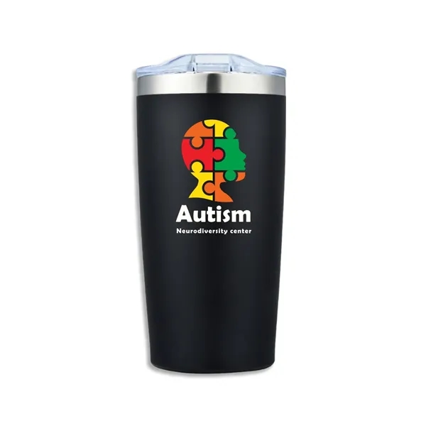 Frosted Sip-N-Go 20 oz Stainless Steel Tumbler - Frosted Sip-N-Go 20 oz Stainless Steel Tumbler - Image 2 of 15