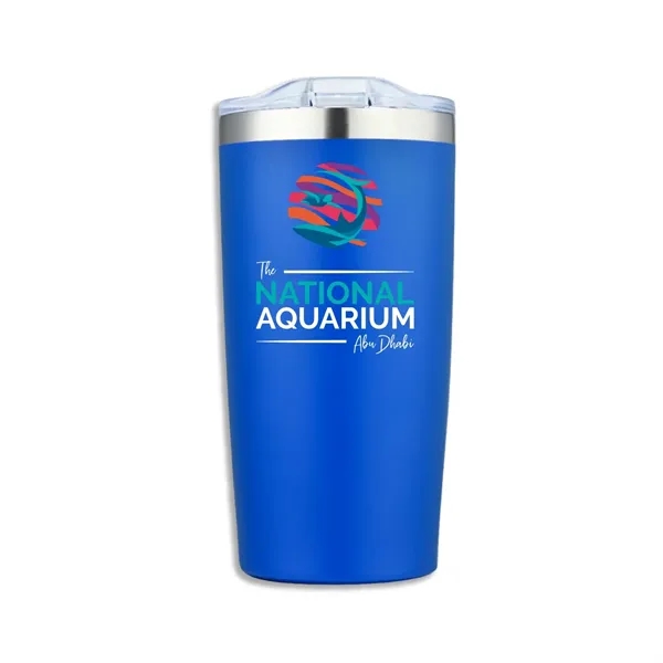 Frosted Sip-N-Go 20 oz Stainless Steel Tumbler - Frosted Sip-N-Go 20 oz Stainless Steel Tumbler - Image 3 of 15