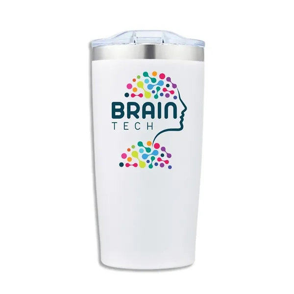 Frosted Sip-N-Go 20 oz Stainless Steel Tumbler - Frosted Sip-N-Go 20 oz Stainless Steel Tumbler - Image 5 of 15
