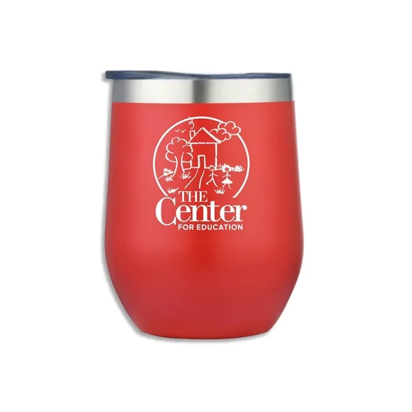 Little Sipper 2.0 12 oz Stainless Steel Wine Tumbler - Little Sipper 2.0 12 oz Stainless Steel Wine Tumbler - Image 4 of 22