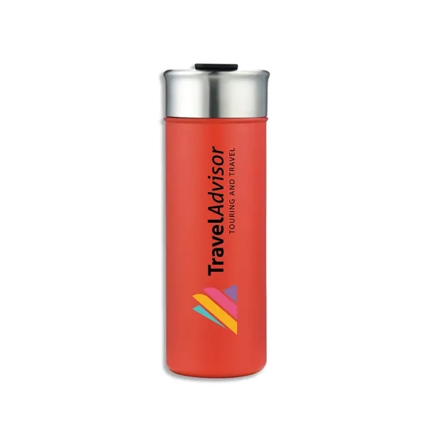 Freeze Guard 18 oz Stainless Steel Slim Tumbler - Freeze Guard 18 oz Stainless Steel Slim Tumbler - Image 5 of 18